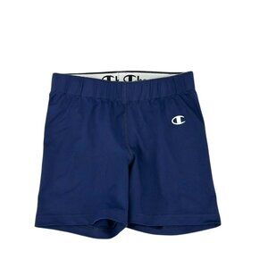 Champion Double Dry Athletic Shorts Youth Boys Size 4-6 Navy Blue NEW